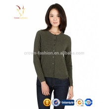 Women High Quality Thick Cashmere Wool Open Front Cardigan Sweaters
